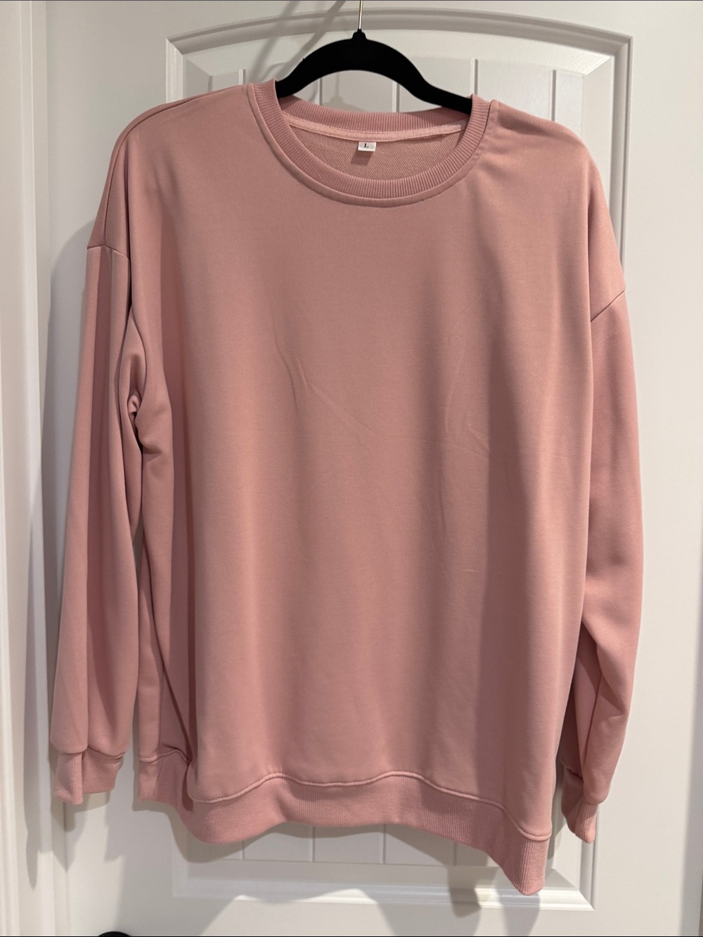 Everyday Oversized Crewneck Sweatshirt - Dusty Rose